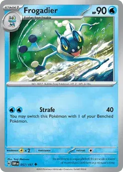 Frogadier Obsidian Flames