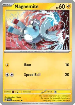 Magnemite Obsidian Flames