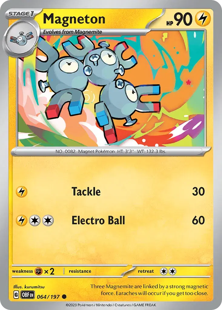 Magneton Obsidian Flames 64