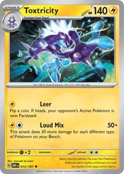 Toxtricity Obsidian Flames