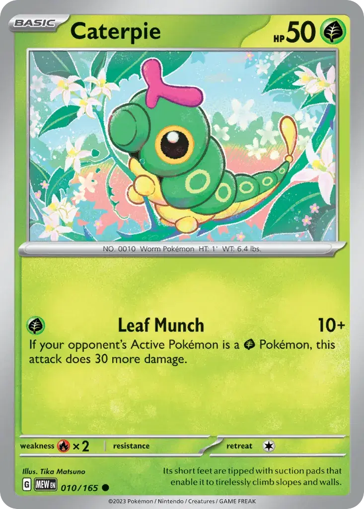 Caterpie 151 10