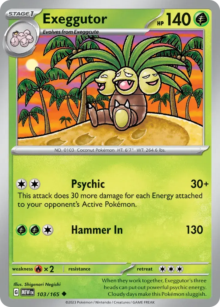 Exeggutor 151 103