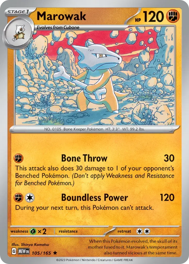 Marowak 151 105