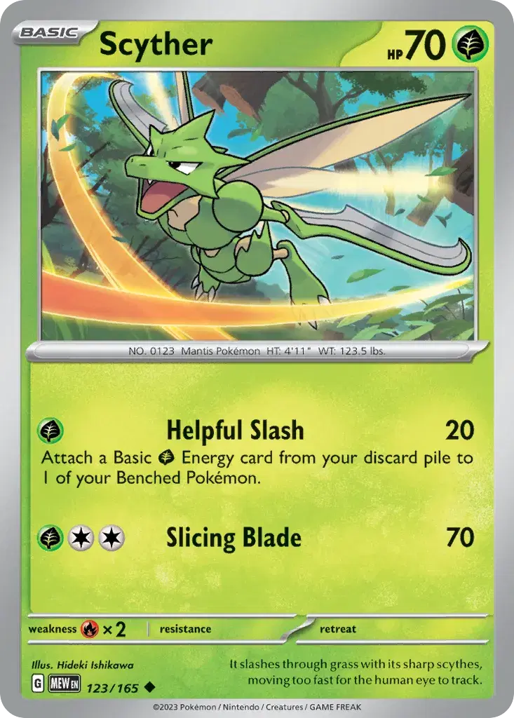 Scyther 151 123