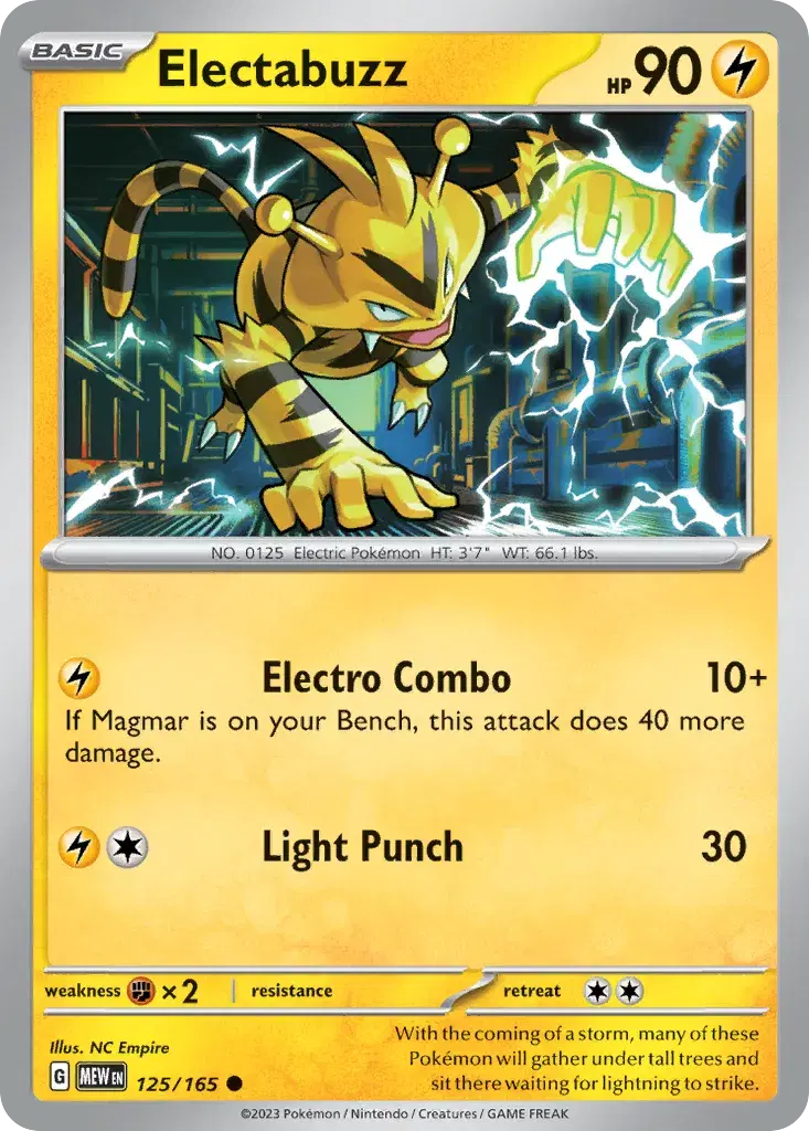Electabuzz 151 125