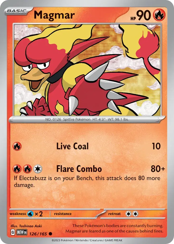 Magmar 151 126