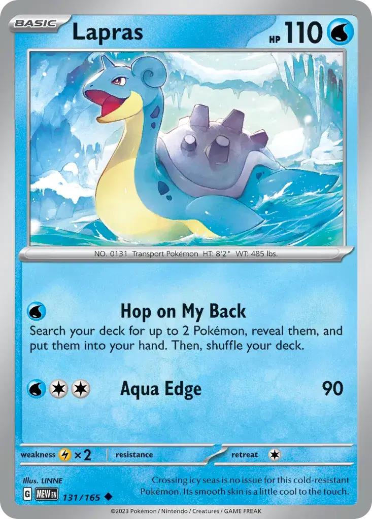 Lapras 151 131