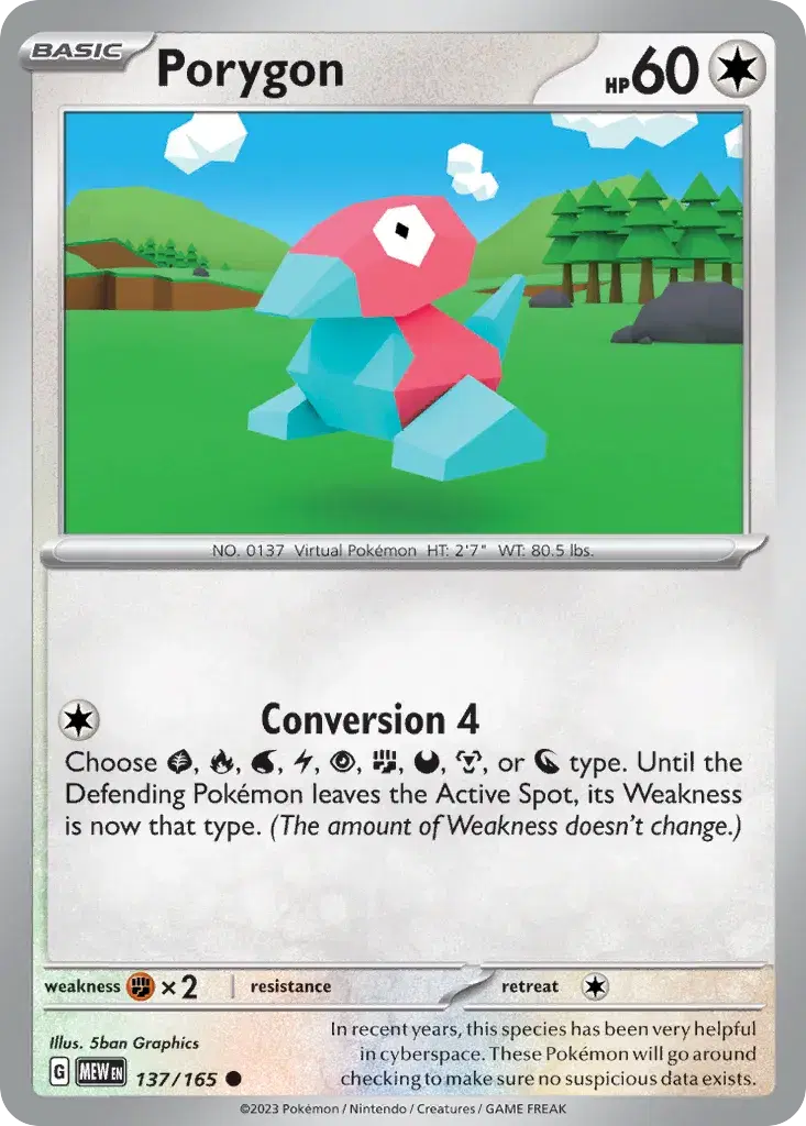 Porygon 151 137