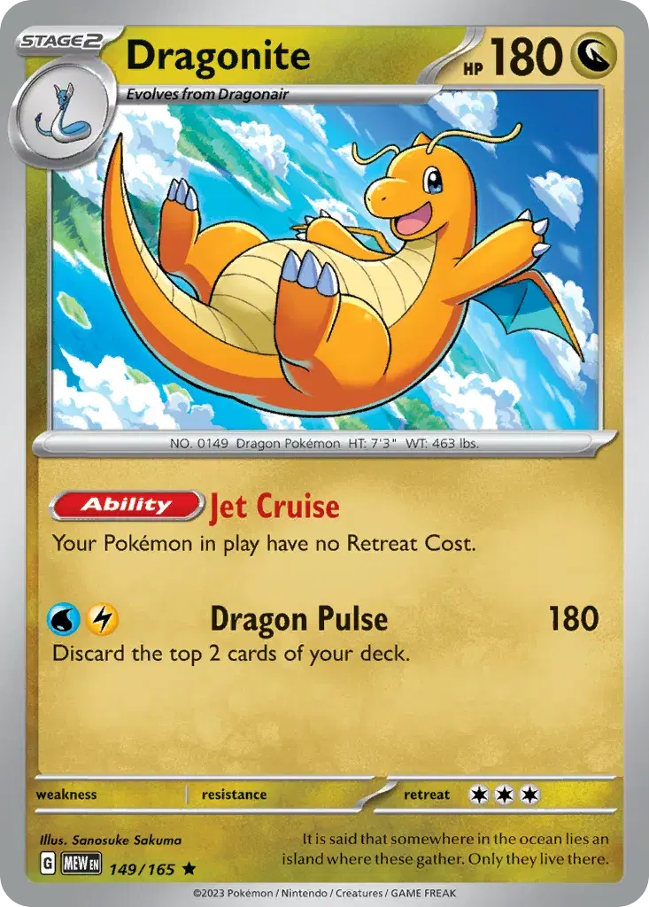 Dragonite 151 149