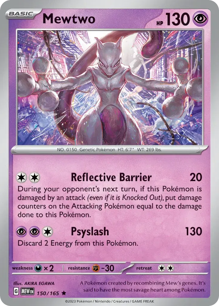 Mewtwo 151 150