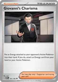 Giovanni's Charisma 151
