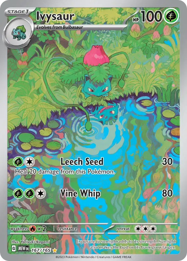 Ivysaur 151 167