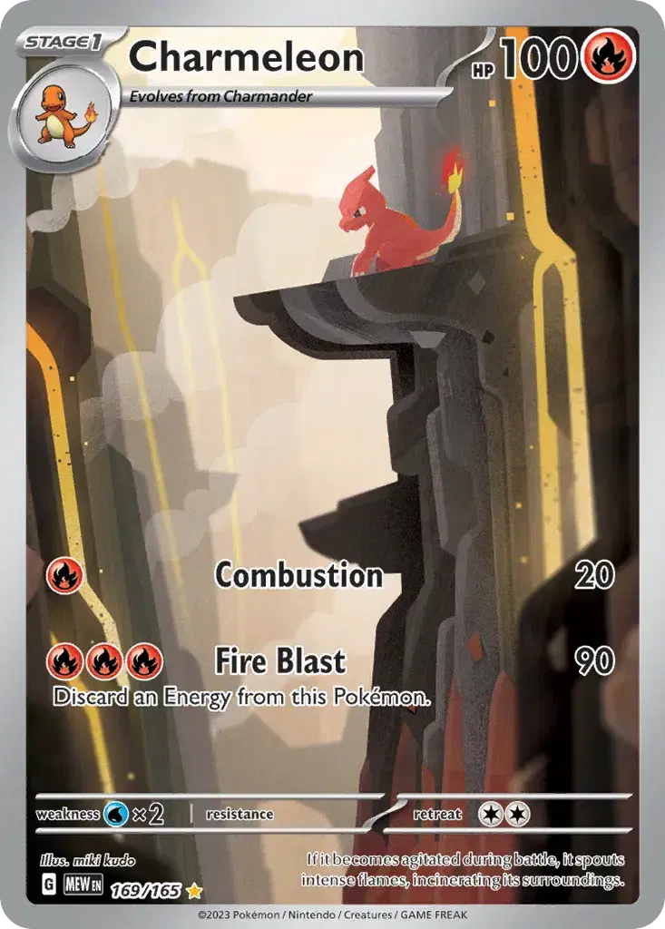 Charmeleon 151 169