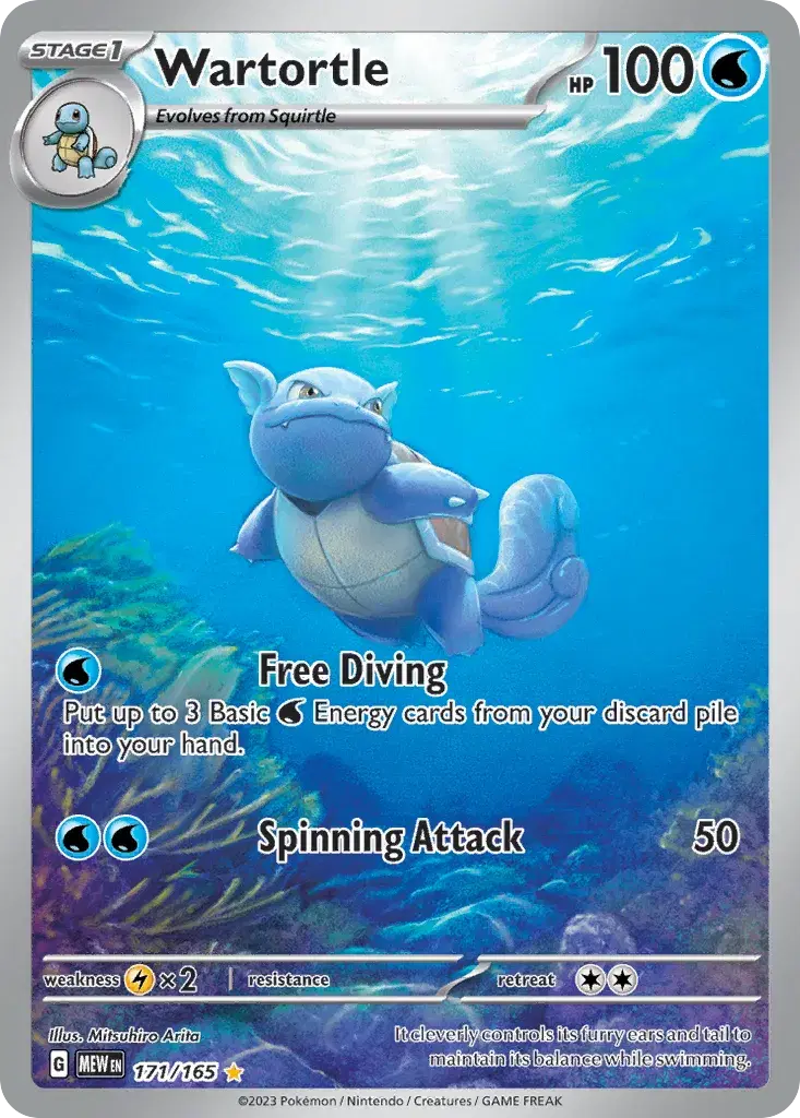 Wartortle 151 171