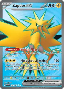 Zapdos ex 151