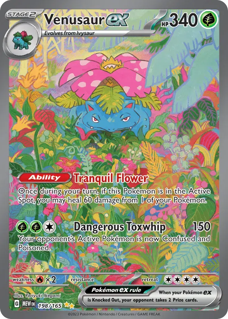 Venusaur ex 151 198