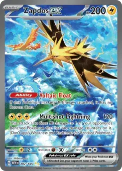 Zapdos ex 151