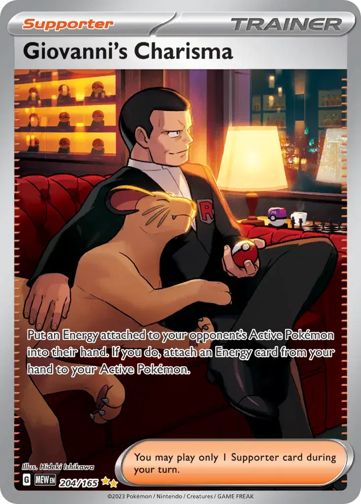 Giovanni's Charisma 151 204