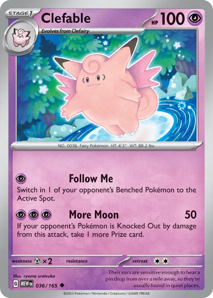 Clefable 151 36