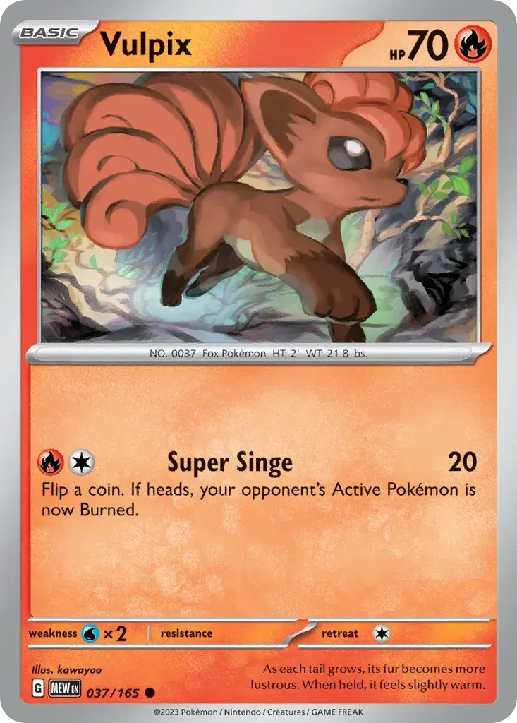 Vulpix 151 37