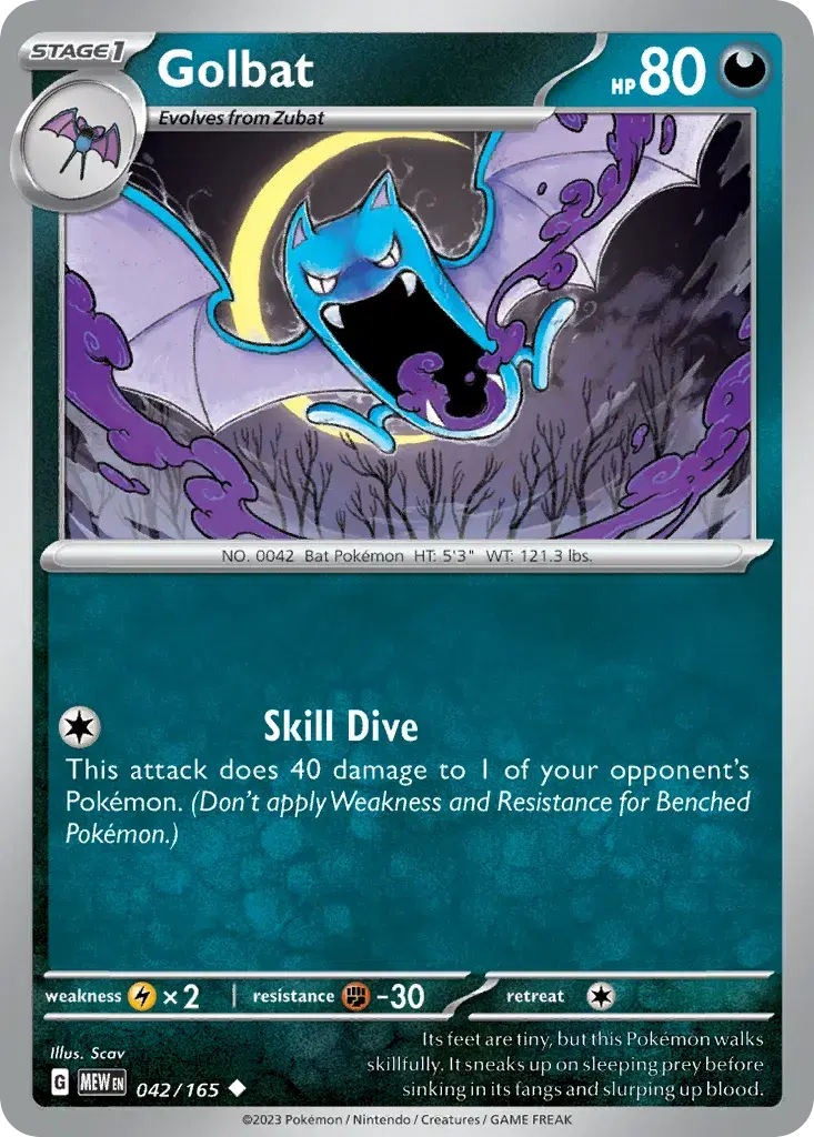 Golbat 151 42
