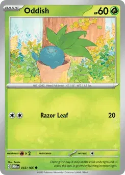 Oddish 151