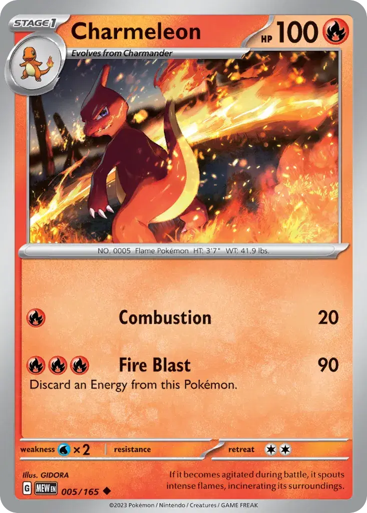 Charmeleon 151 5