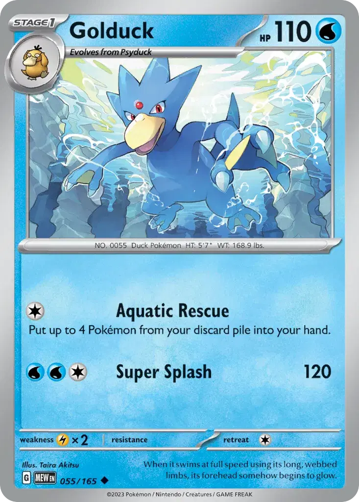 Golduck 151 55