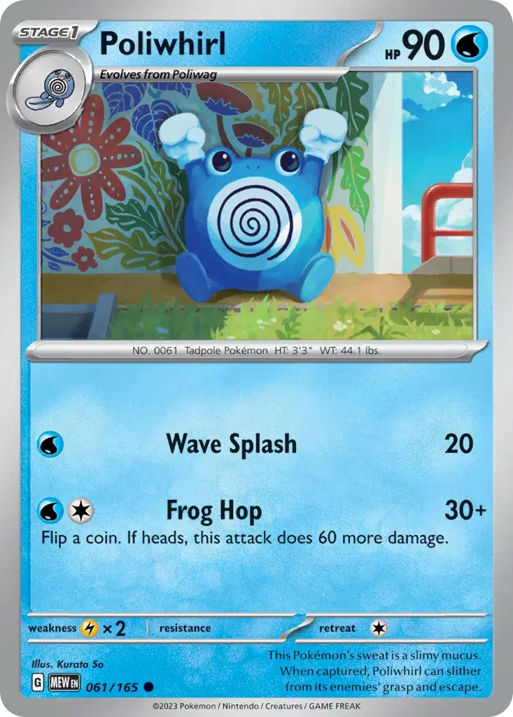 Poliwhirl 151 61