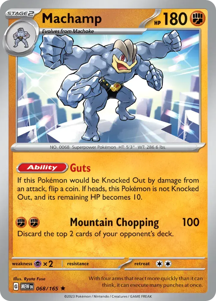 Machamp 151 68