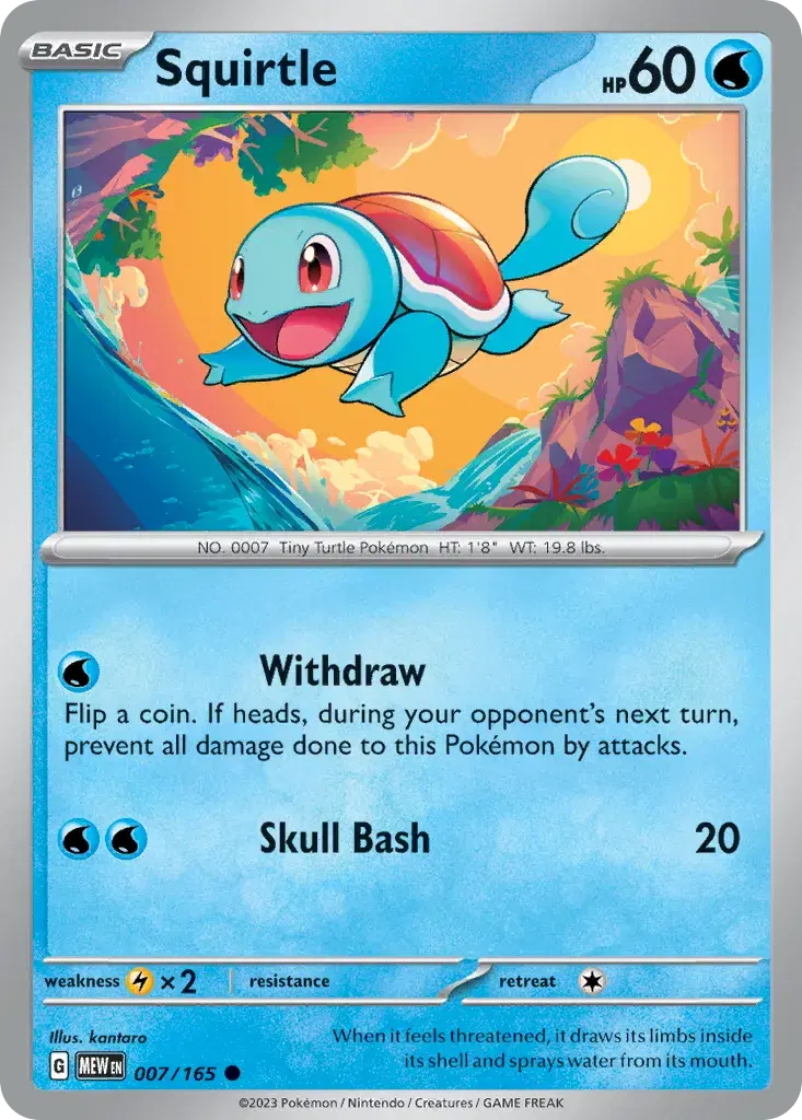 Squirtle 151 7