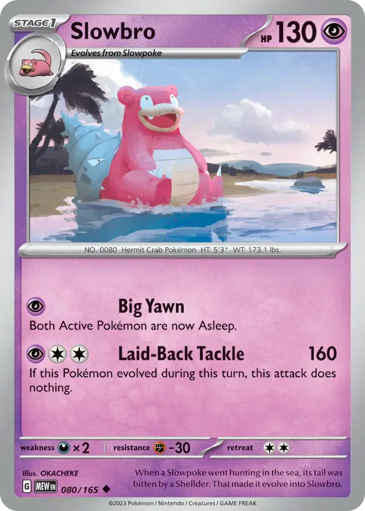 Slowbro 151 80