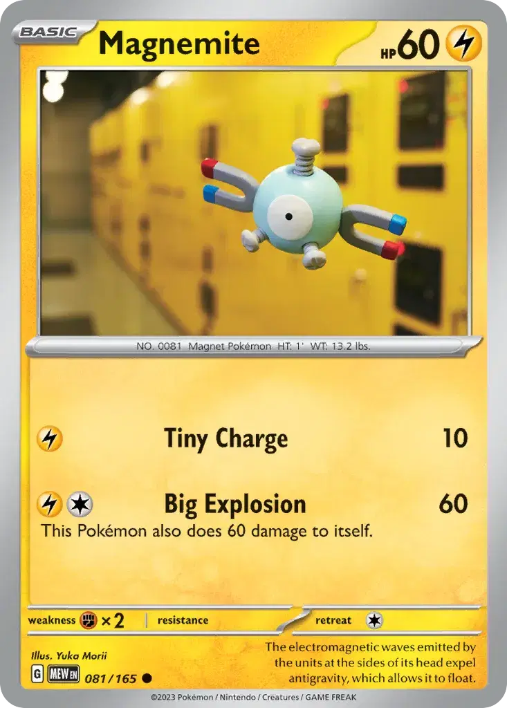 Magnemite 151 81