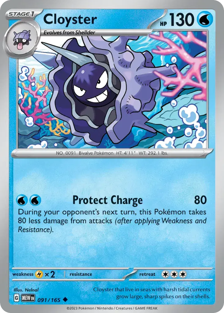 Cloyster 151 91