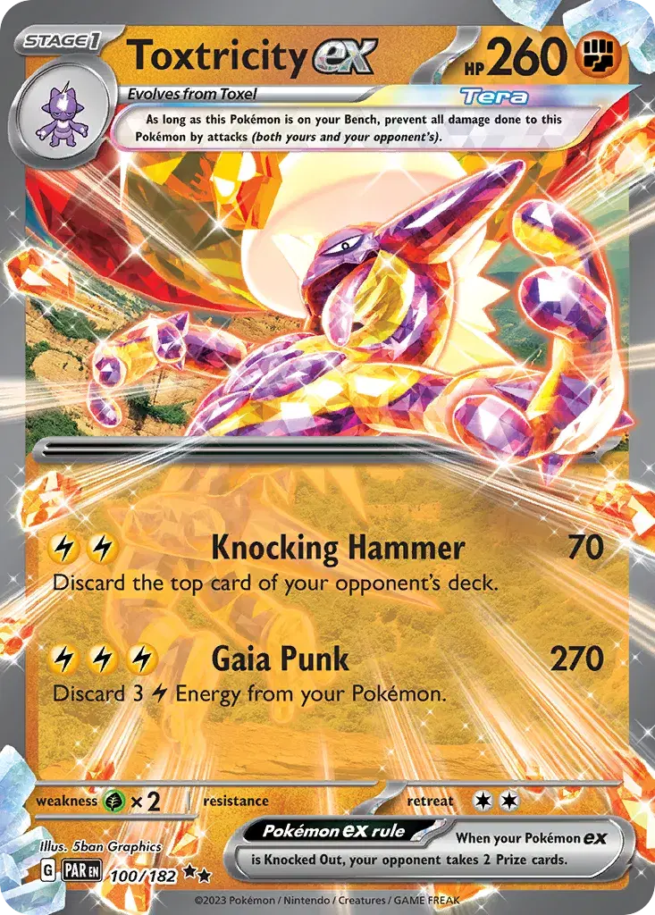 Toxtricity ex Paradox Rift 100