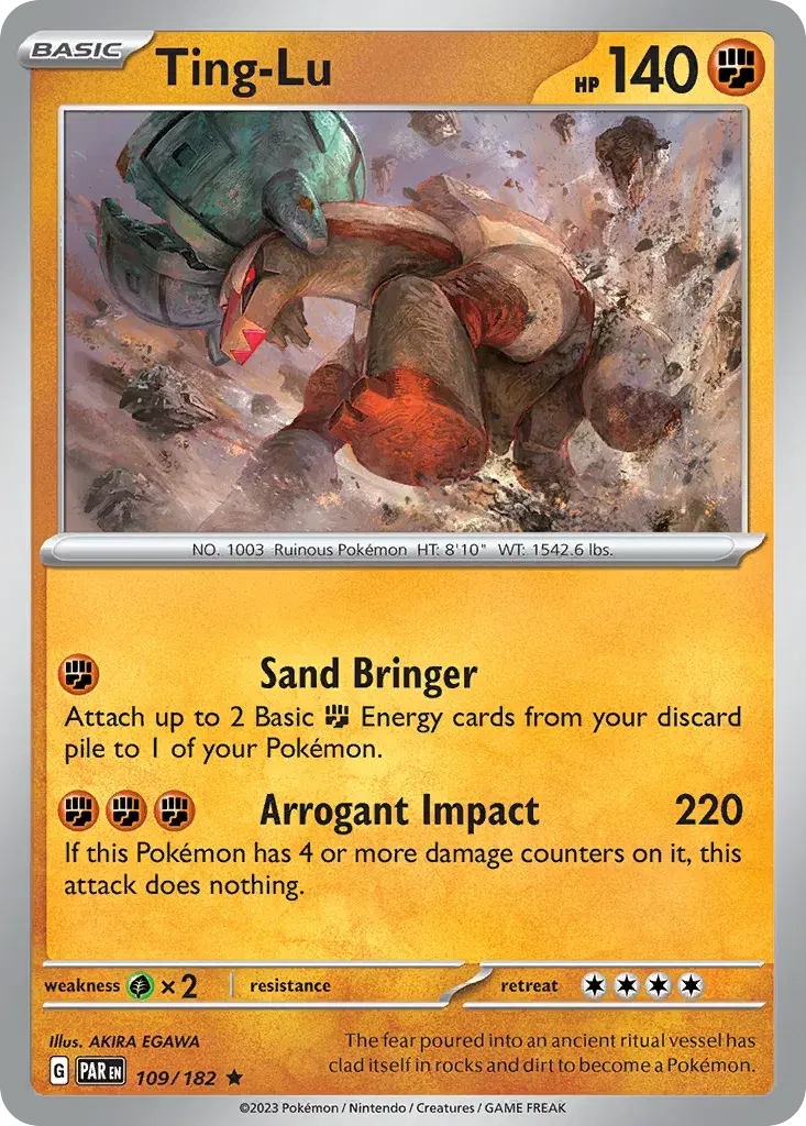 Ting-Lu Paradox Rift 109