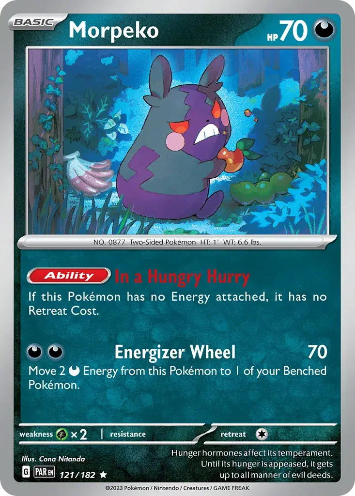 Morpeko Paradox Rift 121