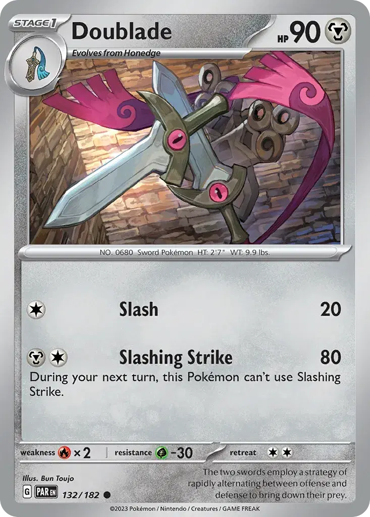 Doublade Paradox Rift 132