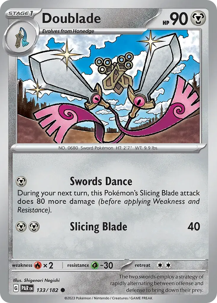 Doublade Paradox Rift 133