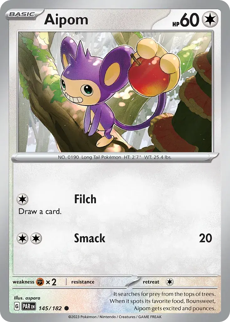 Aipom Paradox Rift 145