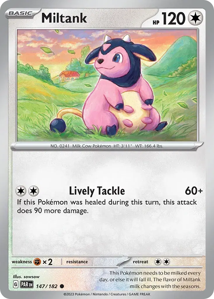 Miltank Paradox Rift 147