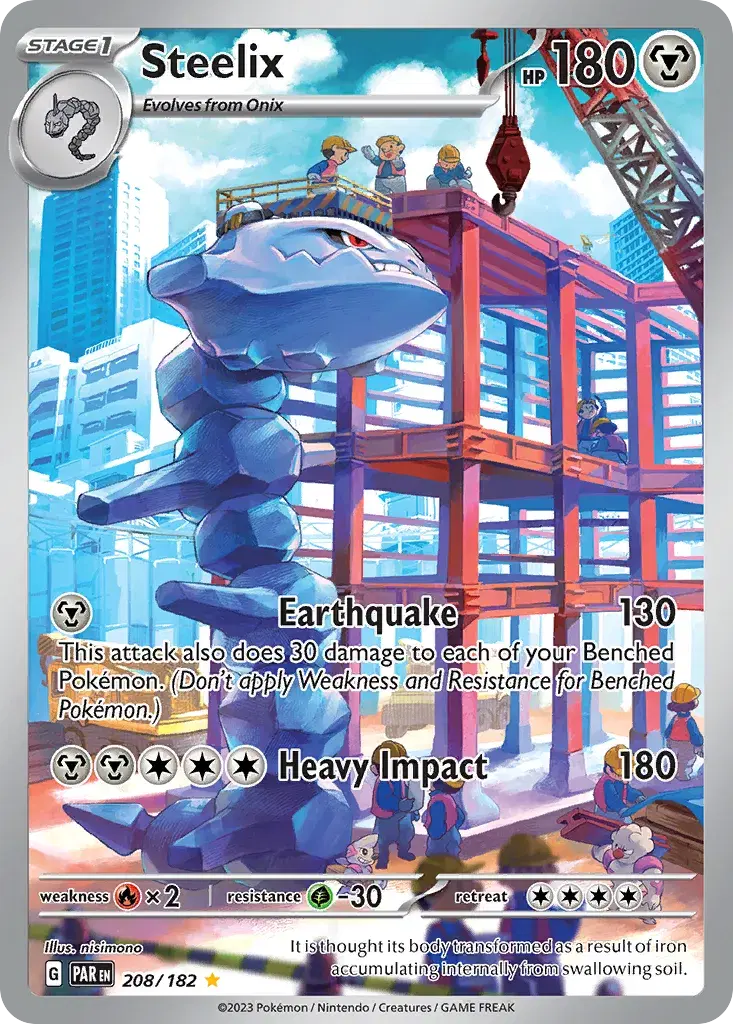Steelix Paradox Rift 208