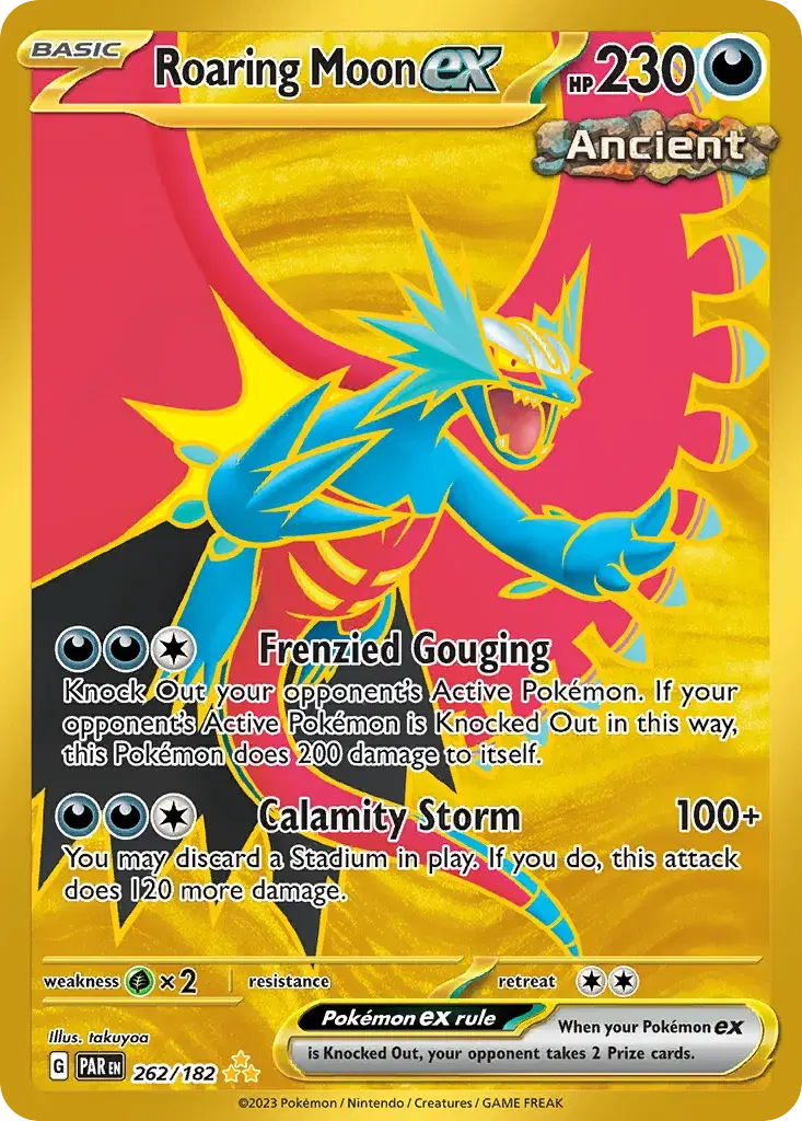 Roaring Moon ex Paradox Rift 262