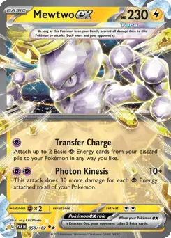 Mewtwo ex Paradox Rift