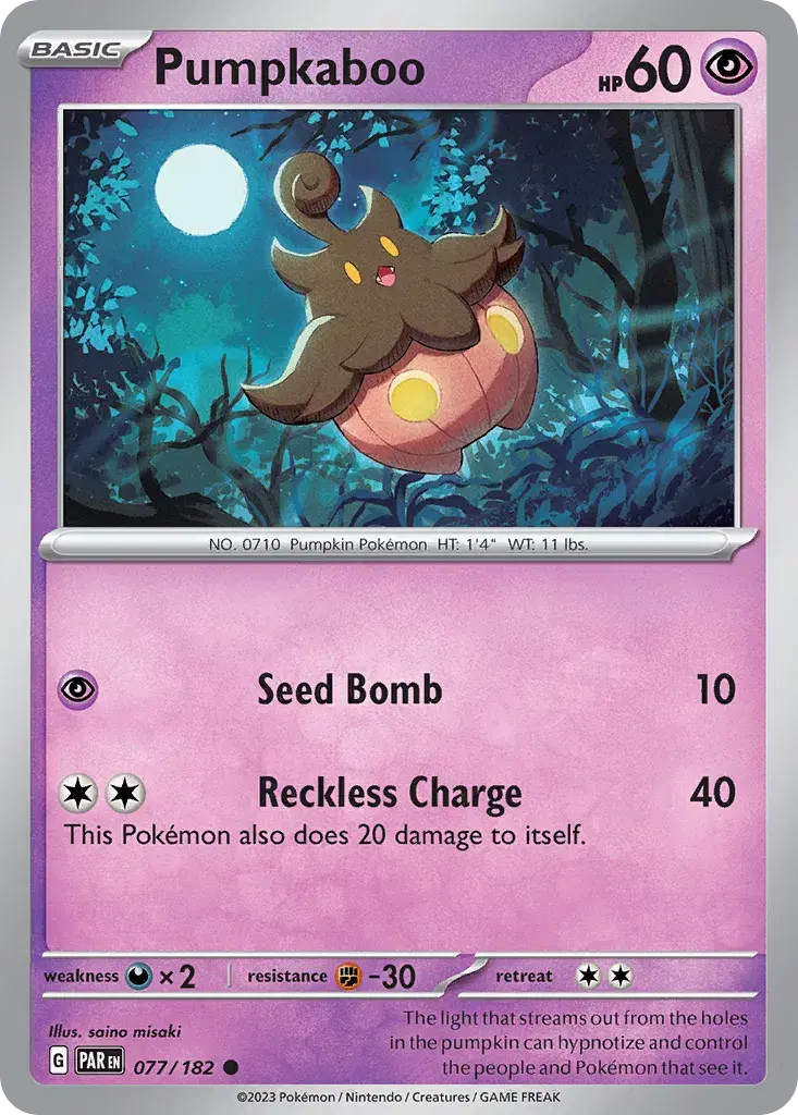 Pumpkaboo Paradox Rift 77