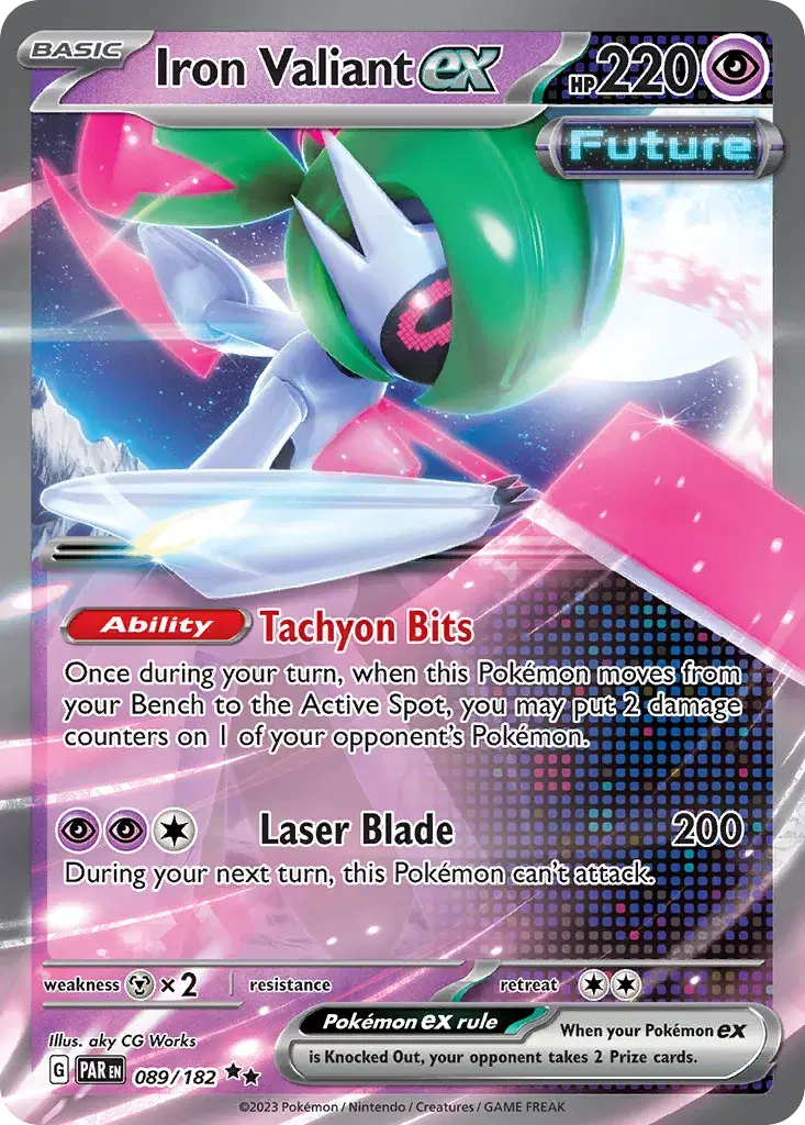 Iron Valiant ex Paradox Rift 89