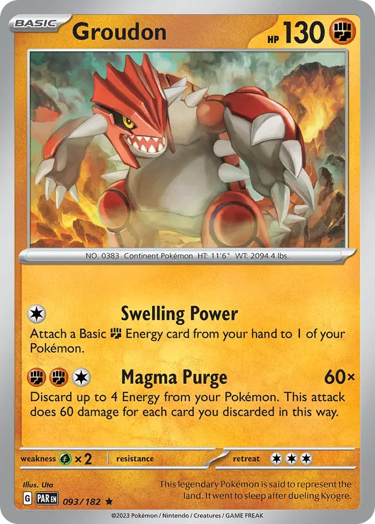 Groudon Paradox Rift 93