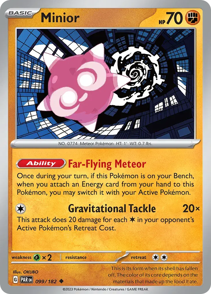 Minior Paradox Rift 99