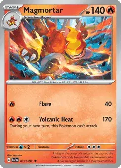 Magmortar Paldean Fates