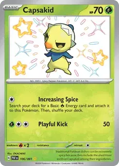 Capsakid Paldean Fates